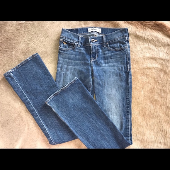 Girls Abercrombie Bootcut Jeans - Picture 3 of 6